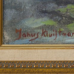 Janus Kluijtmans (Hilvarenbeek 1919 - 2004), Een veldboeket in een vaas.