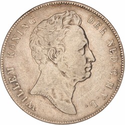 2½ Gulden. Willem I. 1840. Zeer Fraai +.