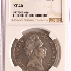 2½ Gulden. Willem I. 1840. Zeer Fraai +.