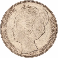 2½ Gulden. Wilhelmina. 1898. Zeer Fraai / Prachtig.