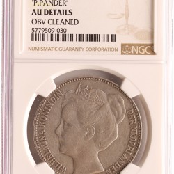 2½ Gulden. Wilhelmina. 1898. Zeer Fraai / Prachtig.
