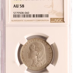 1 Gulden. Wilhelmina. 1892. FDC -.