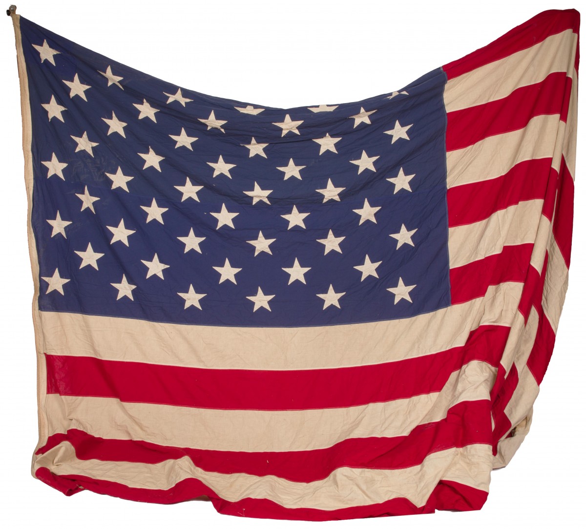 Een monumentale 'The Valley Forge Flag Co." Amerikaanse vlag, U.S.A., jaren '60.