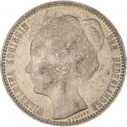 1 Gulden. Wilhelmina. 1898. FDC.