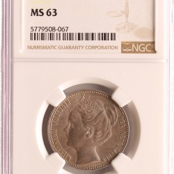 1 Gulden. Wilhelmina. 1898. FDC.