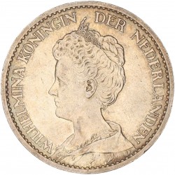 1 Gulden. Wilhelmina. 1911. FDC.