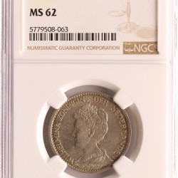 1 Gulden. Wilhelmina. 1911. FDC.