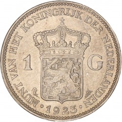 1 Gulden. Wilhelmina. 1923. FDC.