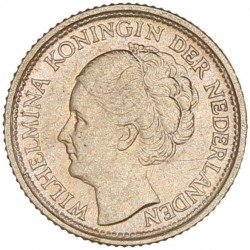 10 Cent. Wilhelmina. 1943 P. UNC -.