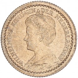 10 Cent. Wilhelmina. 1911. UNC -.