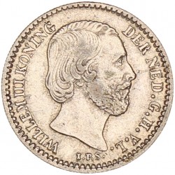 10 Cent. Willem III. 1869. Zeer Fraai / Prachtig.