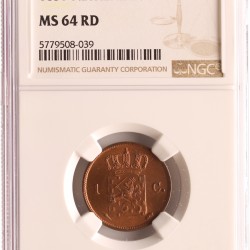 1 Cent. Willem I. 1837. FDC.