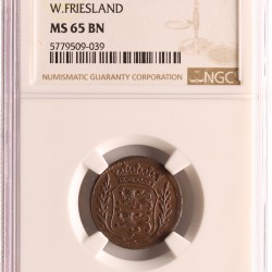Duit. West-Friesland. 1739. FDC.