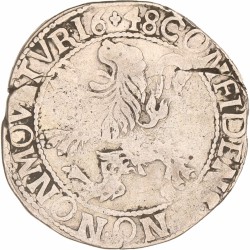 Leeuwendaalder. Kampen. 1648. Fraai.