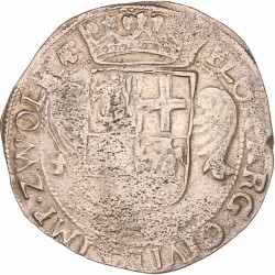 Florijn van 28 Stuiver. Zwolle. Z.j. (1647 - 1656). Zeer Fraai -.
