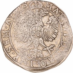 Florijn van 28 Stuiver. Zwolle. Z.j. (1647 - 1656). Zeer Fraai -.