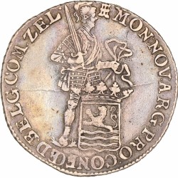 Zilveren Dukaat. Zeeland. 1791. Zeer Fraai -.