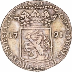 Zilveren Dukaat. Zeeland. 1791. Zeer Fraai -.