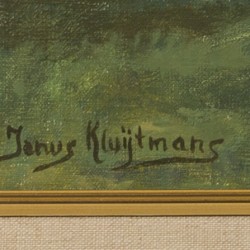 Janus Kluijtmans (Hilvarenbeek 1919 - 2004). Landschap met boerenhoeve.