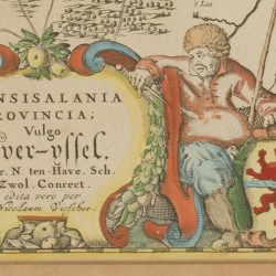 Nederland, Overijssel; N. ten Have / N. Visscher - Transisalania Provincia Vulgo Overyssel - 1681