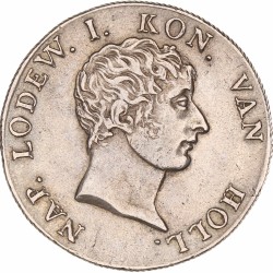 50 Stuiver. Lodewijk Napoleon. 1808. Zeer Fraai.