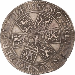 (Leicester)reaal. Holland. 1586. Zeer Fraai +.