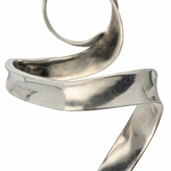 Zilveren A.B. Wouters design bangle armband - 835/1000.