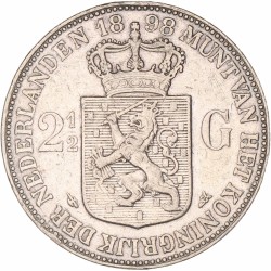 2½ Gulden. Wilhelmina. 1898. Zeer Fraai -.