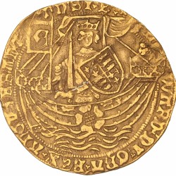 Engelse Rozenobel. Gorinchem. Z.j. (1584 1591). Zeer Fraai.