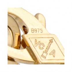 18 kt. Geelgouden Van Cleef & Arpels schakelarmband.