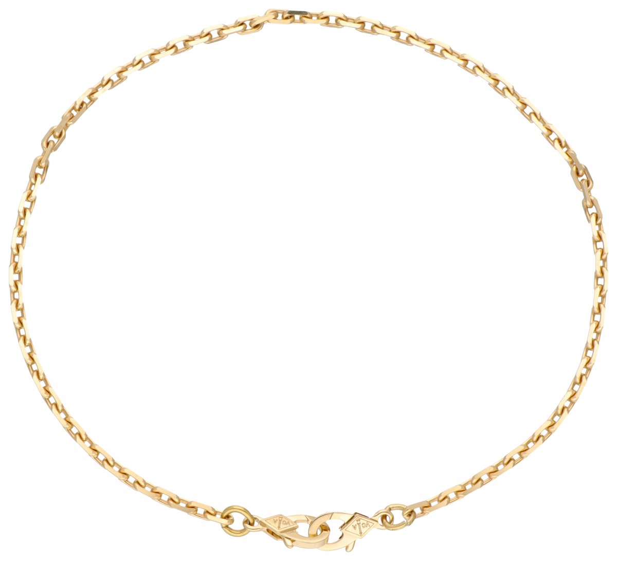 18 kt. Geelgouden Van Cleef & Arpels schakelarmband.