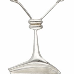 Björn Weckström voor Lapponia modernistisch zilveren 'Hydra' collier - 925/1000.