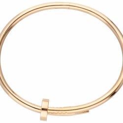 18 kt. Roségouden klassieke Cartier 'Juste un Clou' bangle armband.