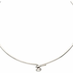 Zilveren Anneke Schat spangcollier met modernistische hanger - 925/1000.