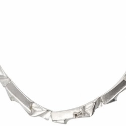 Modernistisch zilveren Lapponia collier - 925/1000.