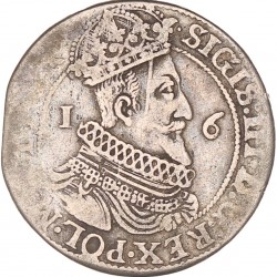 Poland. Free city of Danzig. Sigismund III. Ort (1/4 Thaler). 1623.