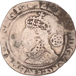 Great Britain. Elizabeth I. Sixpence. 1592.