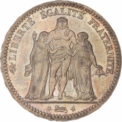 France. Third Republic. 5 Francs. 1873 A.