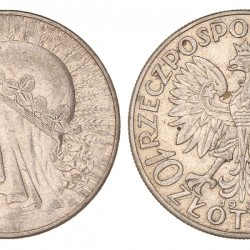 Poland. 10 Zlotych. 1932. XF.