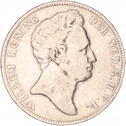 1 Gulden. Willem I. 1840. Fraai.