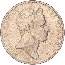 1 Gulden. Willem I. 1840. Fraai +.