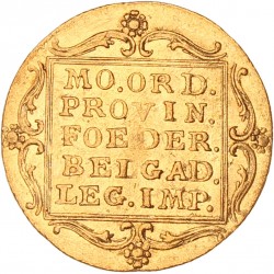 Gouden dukaat. Utrecht. Willem I. 1814. Zeer Fraai / Prachtig.