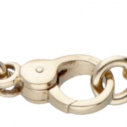 18 kt. Bicolor gouden Pomellato Italiaans design collier met hanger.