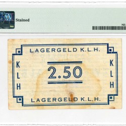 Nederland. 2½ gulden. Bankbiljet. Type 1943. Type Herzogenbusch. - Zeer Fraai.