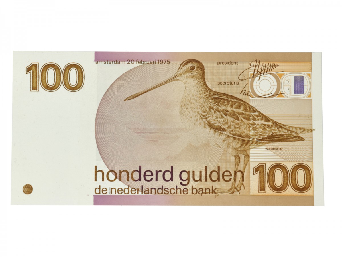 Nederland. 100 gulden. Proefdruk. Type 1977-1995. Type Snip. - UNC.