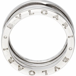 18 kt. Witgouden Bvlgari 'B.Zero1' 3-band ring.