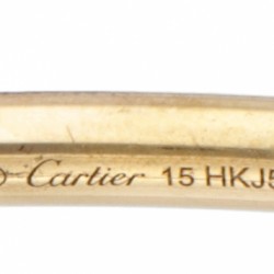 18 kt. Geelgouden Cartier 'Juste un Clou' small bangle armband.