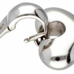 18 kt. Witgouden hartvormige Chimento Italiaanse design hanger.