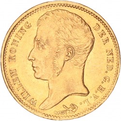 10 gulden goud. Willem I. 1832. Zeer Fraai / Prachtig.