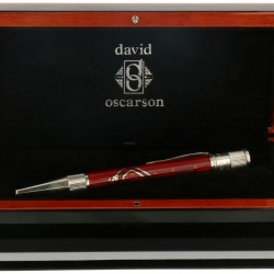 David Oscarson 'Formula 1 Circuit de Monaco' Limited edition 06/70 pen zilver.